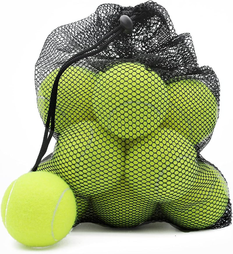Magicorange Tennis Balls, 12 Pack Advanced Training Tennis Balls Practice Balls, Come with Mesh Bag for Easy Transport, Good for Beginner Training Ball - Image 1